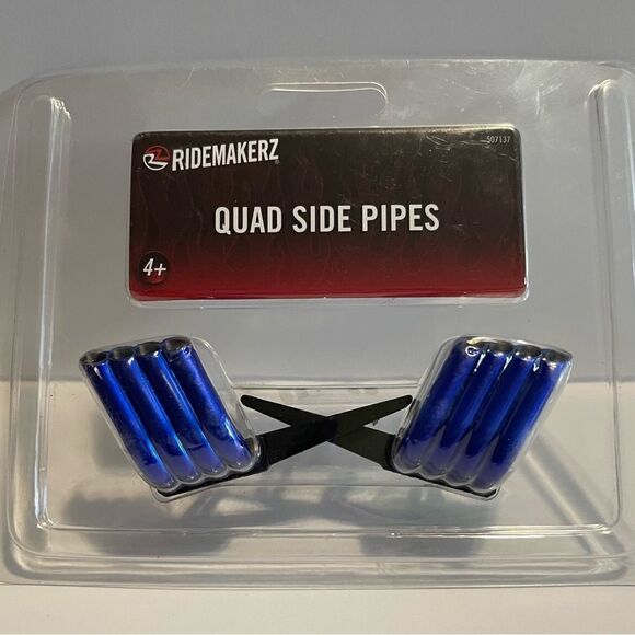 New Ridemakerz Quad Side Pipes and Spoiler Plate. - Picture 2 of 5